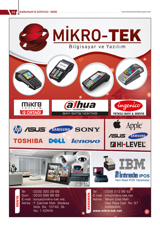 Karaman Mikrotek Güvenlik Sistemleri