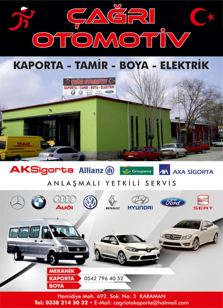 Karaman Çağrı Oto Kaporta